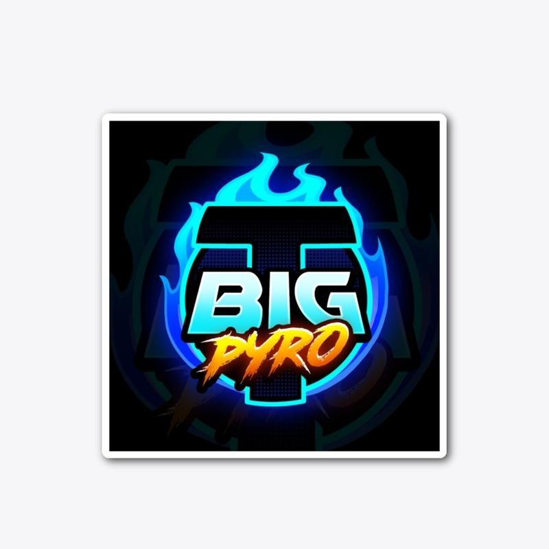 Big T Pyro Sticker